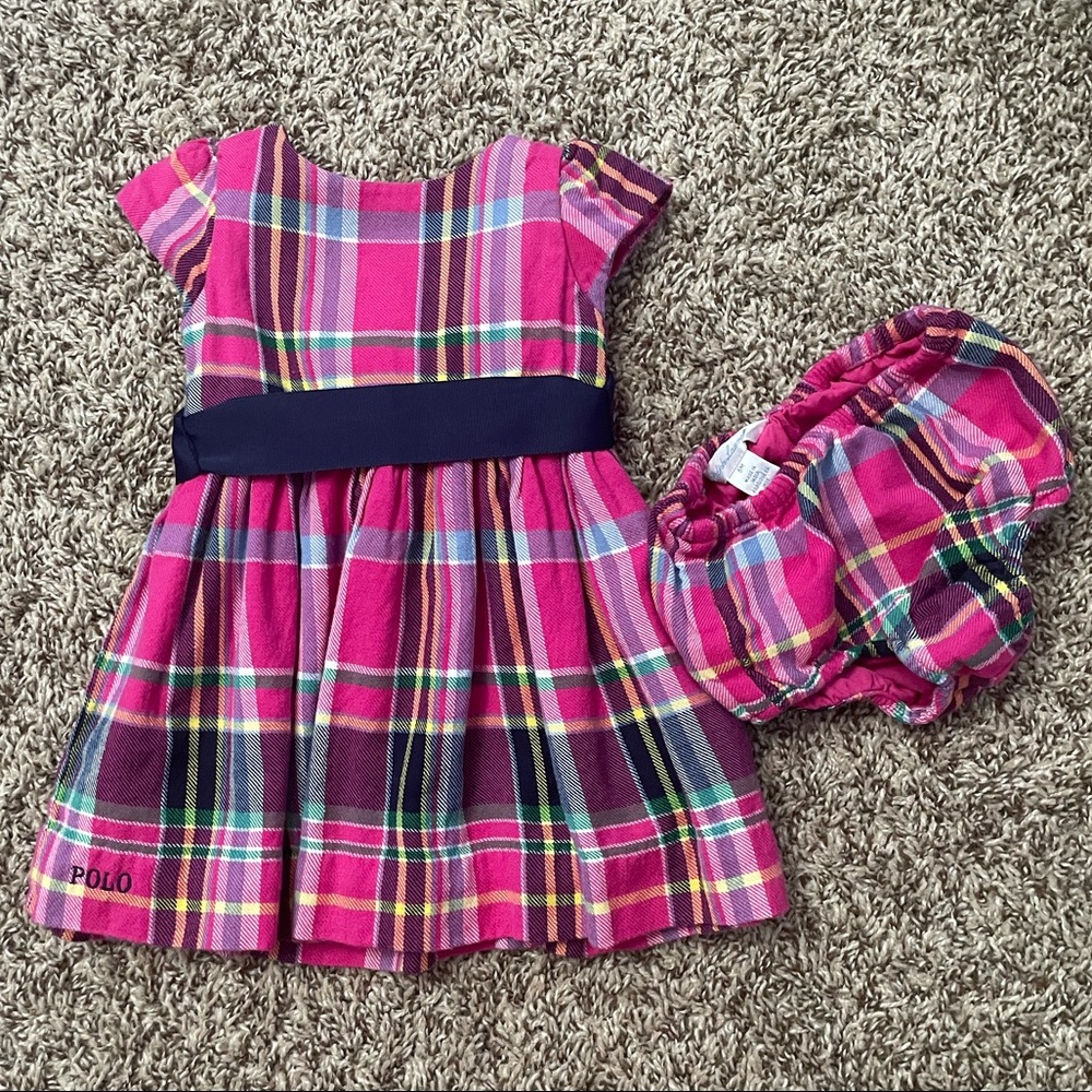 Ralph Lauren Pink Plaid dress